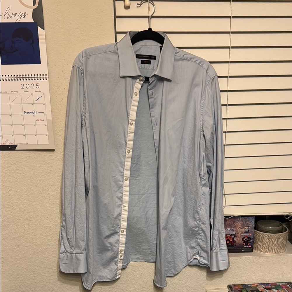 Men's Light Blue Dress Shirt